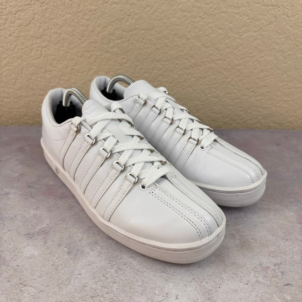 K-Swiss Classic VN Leather Men's Tennis Shoes White Size 7